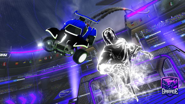 A Rocket League car design from Nassermlj