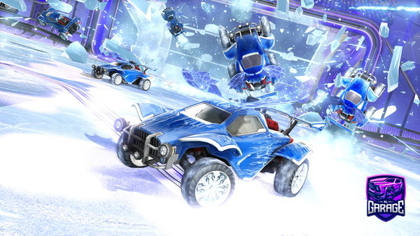 A Rocket League car design from PooBie1126