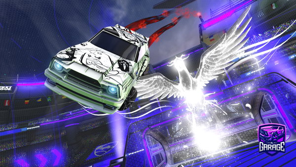 A Rocket League car design from jacobcfarrar