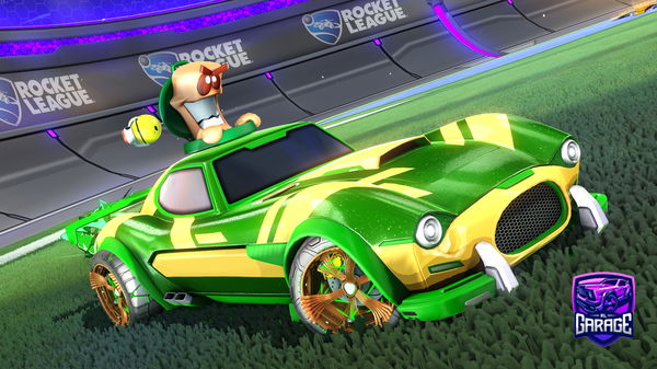 A Rocket League car design from PUSHKAL2007