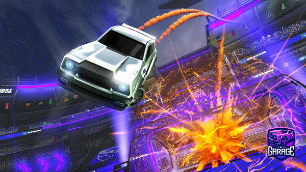 A Rocket League car design from shaxnYT