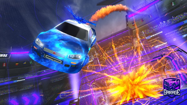 A Rocket League car design from Ajo-G