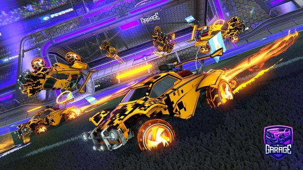 A Rocket League car design from Elgatopiniway69