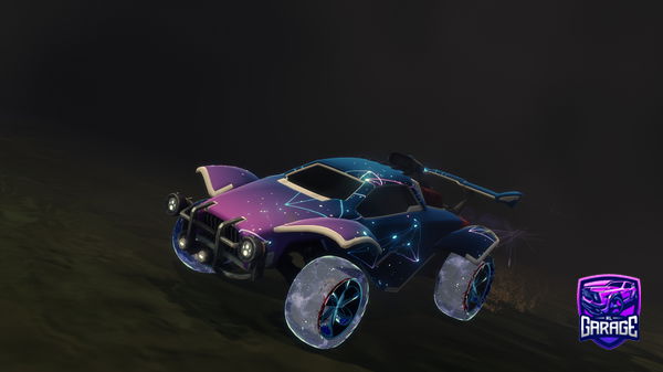 A Rocket League car design from McMoceXVII