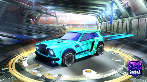 A Rocket League car design from floopdafinn
