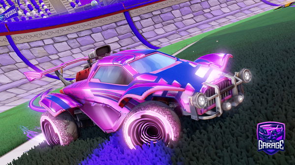 A Rocket League car design from ChipTortilla
