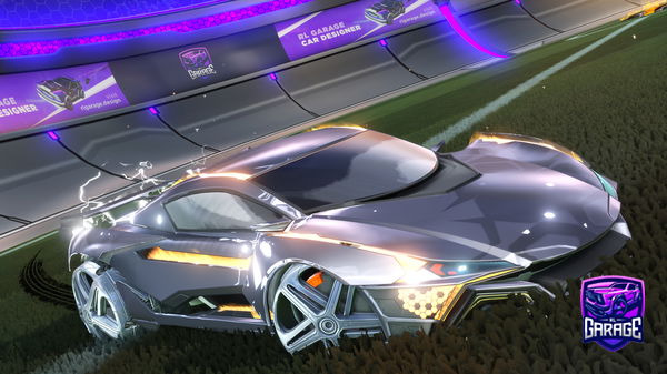 A Rocket League car design from Apood_CMC