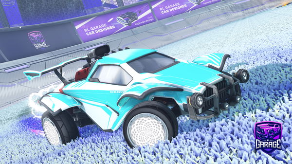 A Rocket League car design from zBORGEz