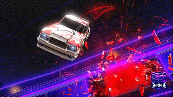 A Rocket League car design from Drako_youtoo