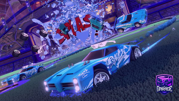 A Rocket League car design from Bmgprofu