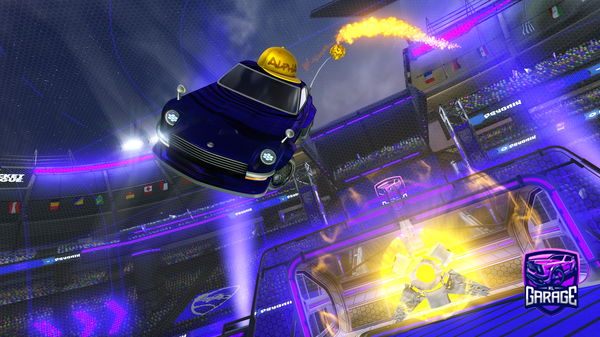 A Rocket League car design from khaelin