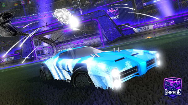 A Rocket League car design from fazeclan