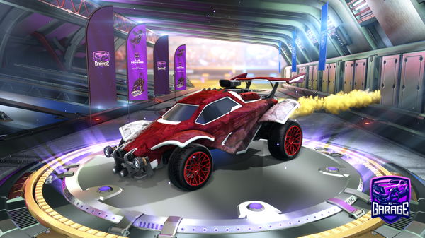 A Rocket League car design from vroofy
