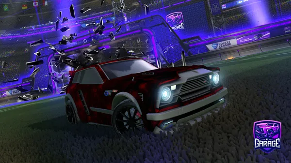 A Rocket League car design from Hug904hd