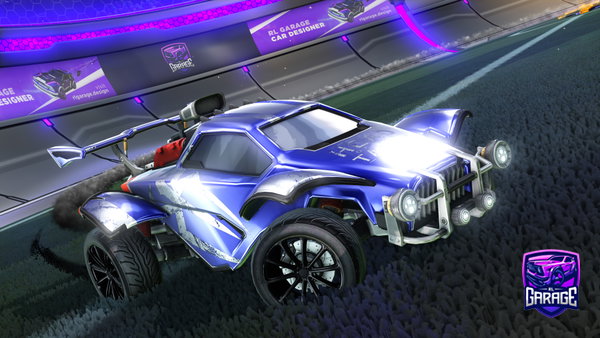 A Rocket League car design from jannike