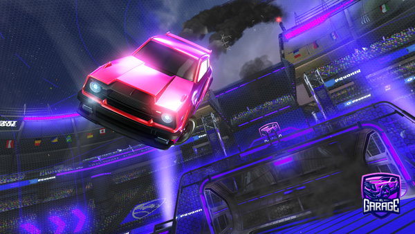 A Rocket League car design from Tm_Racky