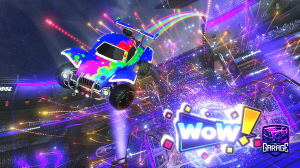 A Rocket League car design from FennecUserRlcs