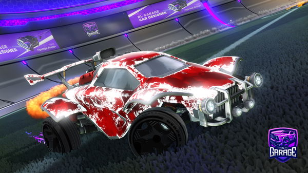 A Rocket League car design from SAVAGE55624