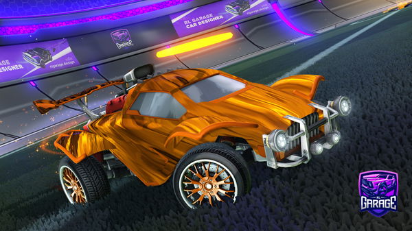 A Rocket League car design from Nugget_Monke