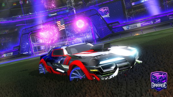 A Rocket League car design from FloGrown352