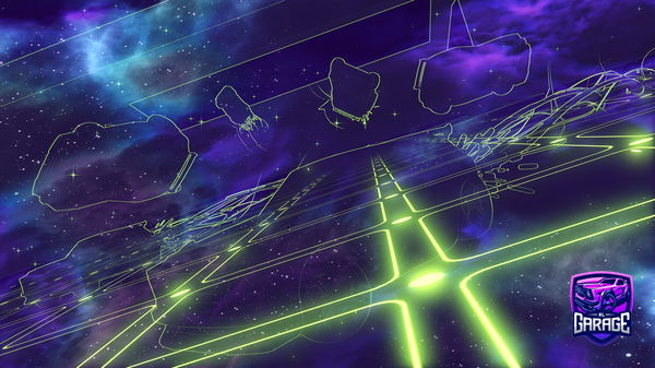 A Rocket League car design from Grxzzyttv