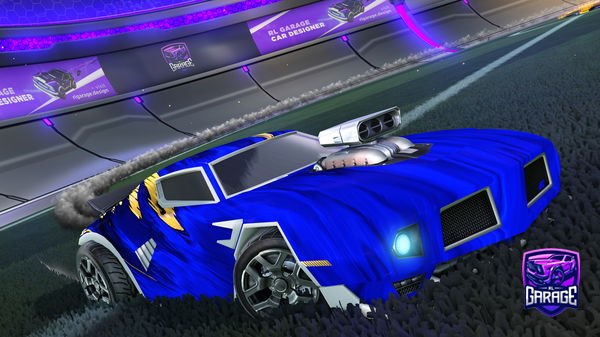 A Rocket League car design from best_rlYt