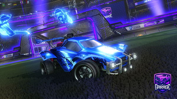 A Rocket League car design from not_Quadra