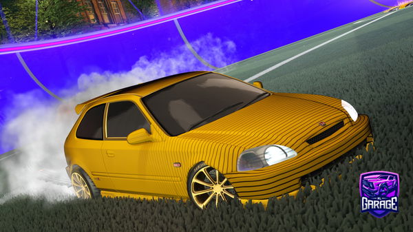 A Rocket League car design from Kaithepie