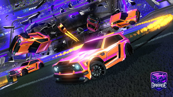 A Rocket League car design from ZzzWonki