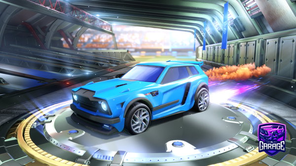 A Rocket League car design from Sokx