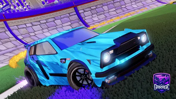 A Rocket League car design from wyfi123