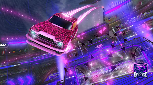 A Rocket League car design from Wiidebeest