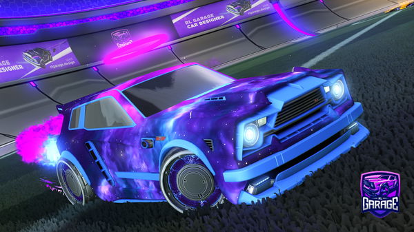 A Rocket League car design from DIKX--