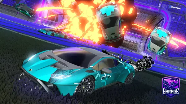 A Rocket League car design from weaksouse123