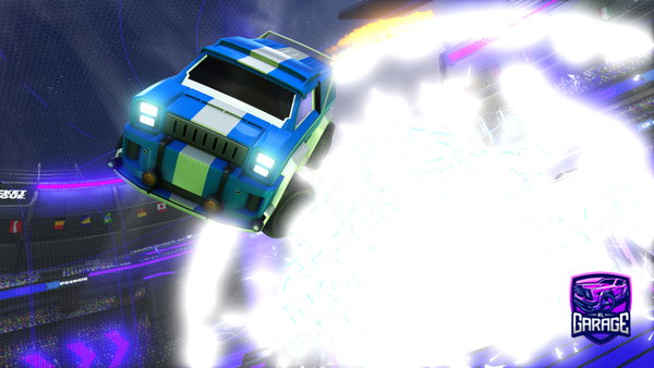 A Rocket League car design from Dash9999