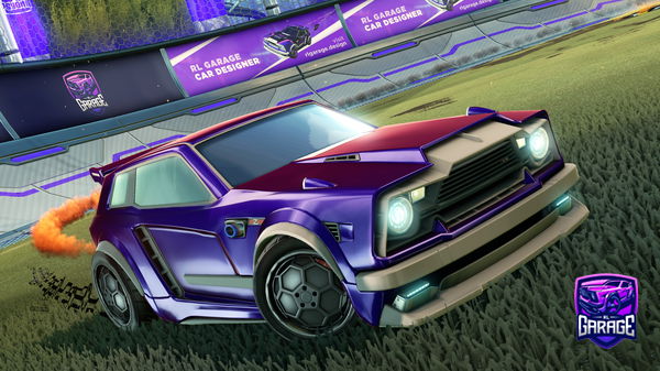 A Rocket League car design from RadiationPlays