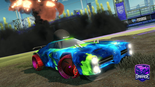 A Rocket League car design from ItsZachMack