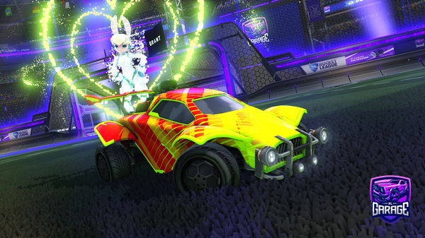 A Rocket League car design from 2200xxxx