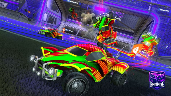 A Rocket League car design from TR_25xa