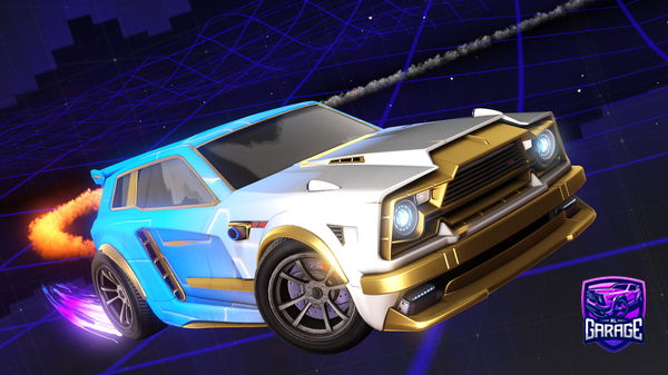 A Rocket League car design from musty_fan_56