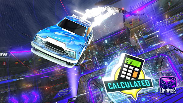 A Rocket League car design from ThePepperooni