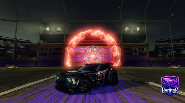 A Rocket League car design from xxcu1tzz