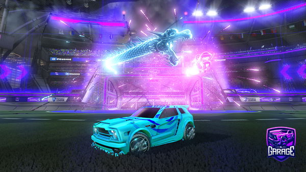 A Rocket League car design from RSN_ninja