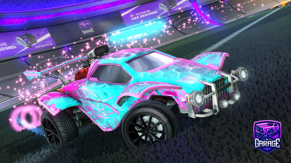 A Rocket League car design from Mti________endrit