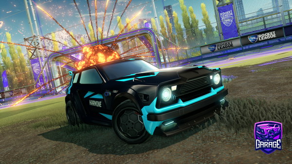 A Rocket League car design from Kaizen226