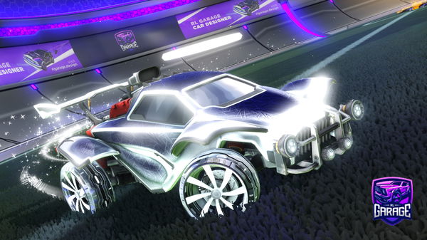 A Rocket League car design from ShooterinoS