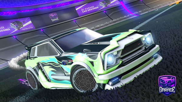 A Rocket League car design from UrqysYT