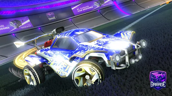 A Rocket League car design from Itzelakritze