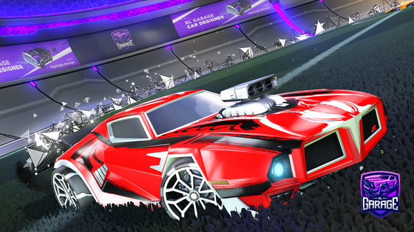 A Rocket League car design from IHazKrabz4U