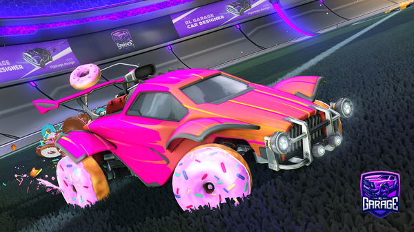 A Rocket League car design from DoomChipmunk